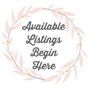 Available Listings Begin Here